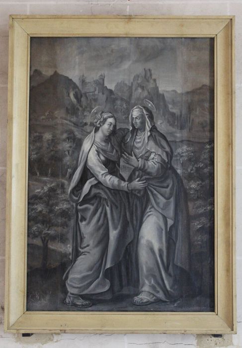 tableau (panneau peint) : Visitation (la)