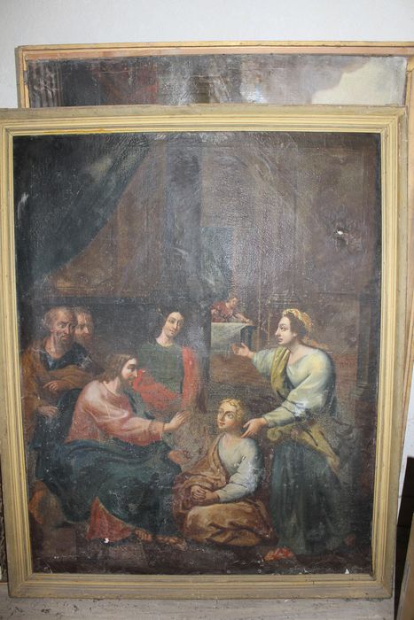 tableau : Christ chez Marthe et Marie (le) - © Ministère de la Culture (France), Conservation des antiquités et des objets d’art de la Somme – Tous droits réservés 