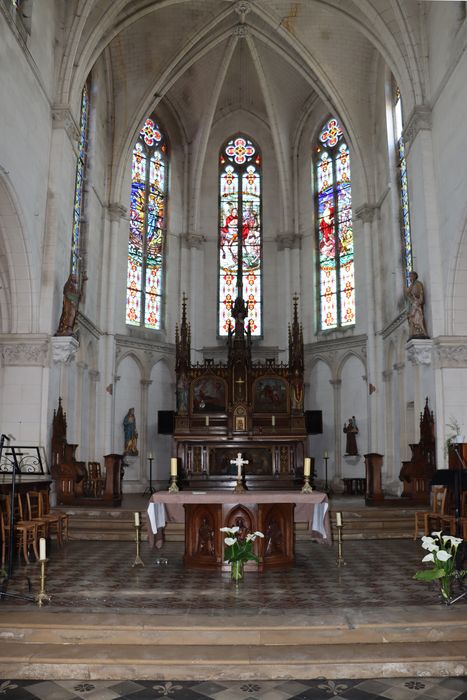 autel (maître-autel) - © Ministère de la Culture (France), Conservation des antiquités et des objets d’art de la Somme – Tous droits réservés 