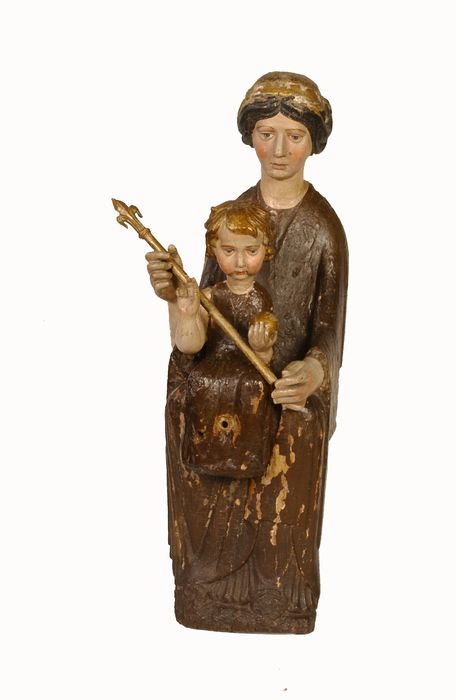 statue : Notre-Dame de Monflières - © Ministère de la Culture (France), Conservation des antiquités et des objets d’art de la Somme – Tous droits réservés 