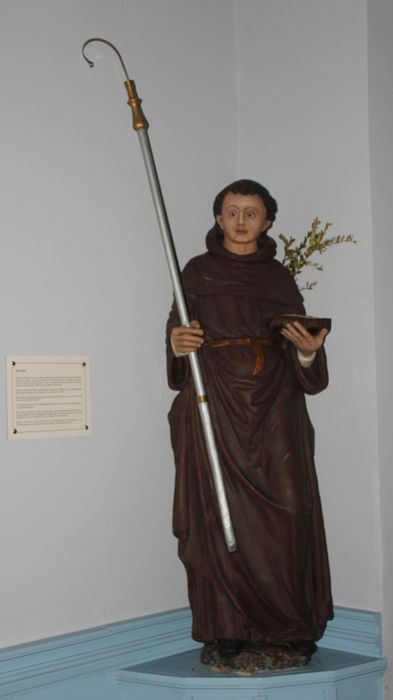 statue : Saint Maur - © Ministère de la Culture (France), Conservation des antiquités et des objets d’art de la Somme – Tous droits réservés 