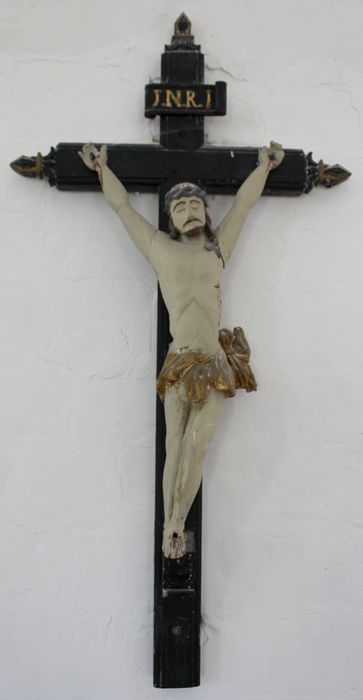 statue (statuette, crucifix) : Christ en croix - © Ministère de la Culture (France), Conservation des antiquités et des objets d’art de la Somme – Tous droits réservés 