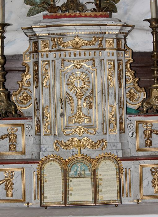 tabernacle - © Ministère de la Culture (France), Conservation des antiquités et des objets d’art de la Somme – Tous droits réservés 
