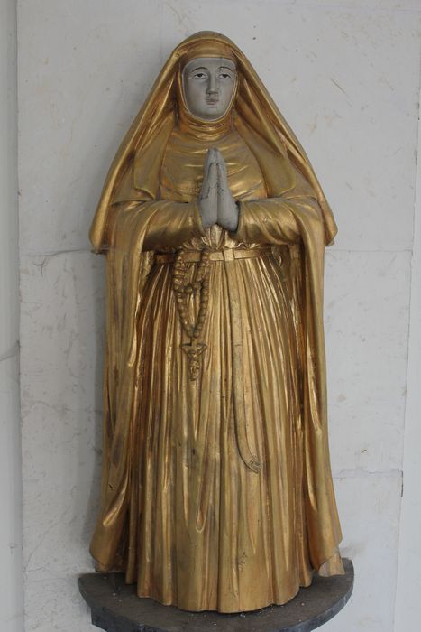 statue : Saint Colette - © Ministère de la Culture (France), Conservation des antiquités et des objets d’art de la Somme – Tous droits réservés 