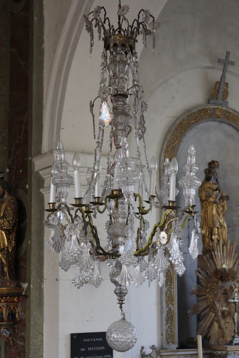 lustre d'église n°1 - © Ministère de la Culture (France), Conservation des antiquités et des objets d’art de la Somme – Tous droits réservés 