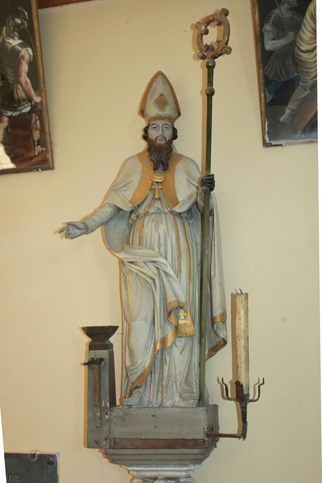 statue : Saint Eloi - © Ministère de la Culture (France), Conservation des antiquités et des objets d’art de la Somme – Tous droits réservés 