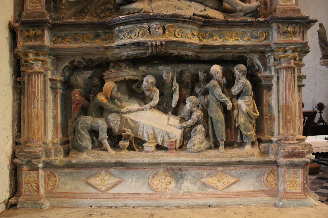 retable : Mort de la Vierge