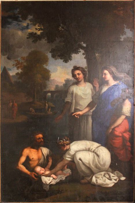 tableau : Moïse sauvé des eaux