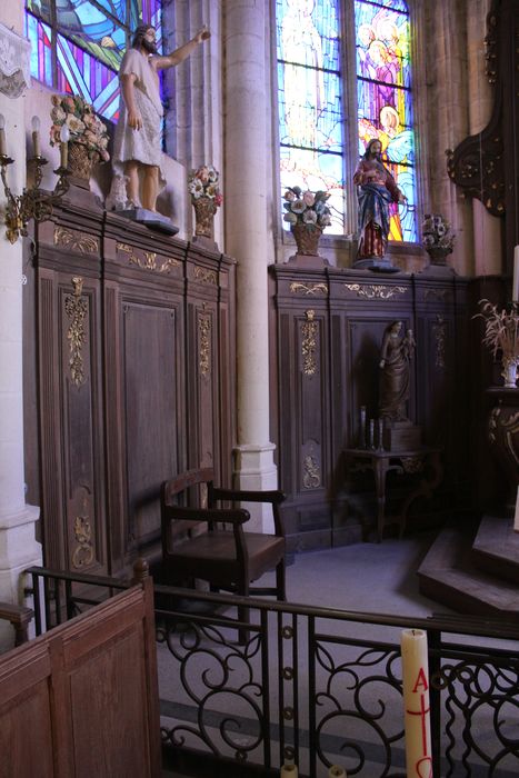 lambris de revêtement, vue partielle - © Ministère de la Culture (France), Conservation des antiquités et des objets d’art de la Somme – Tous droits réservés 