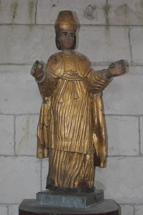 statue : Saint Eloi - © Ministère de la Culture (France), Conservation des antiquités et des objets d’art de la Somme – Tous droits réservés