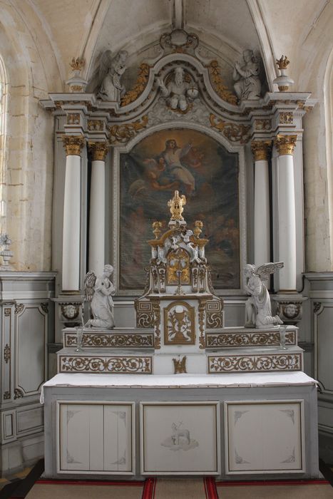 maître-autel, retable, tabernacle, exposition - © Ministère de la Culture (France), Conservation des antiquités et des objets d’art de la Somme – Tous droits réservés 