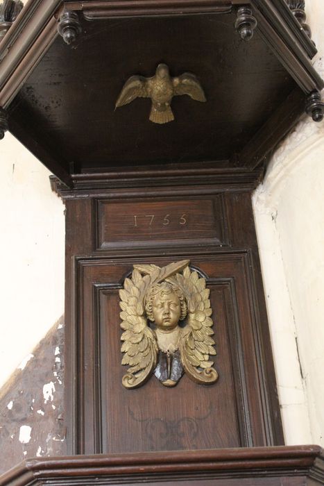 chaire à prêcher, détail