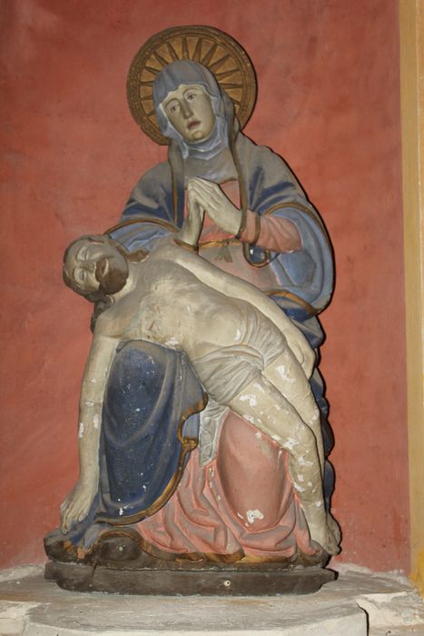 groupe sculpté : Vierge de Pitié