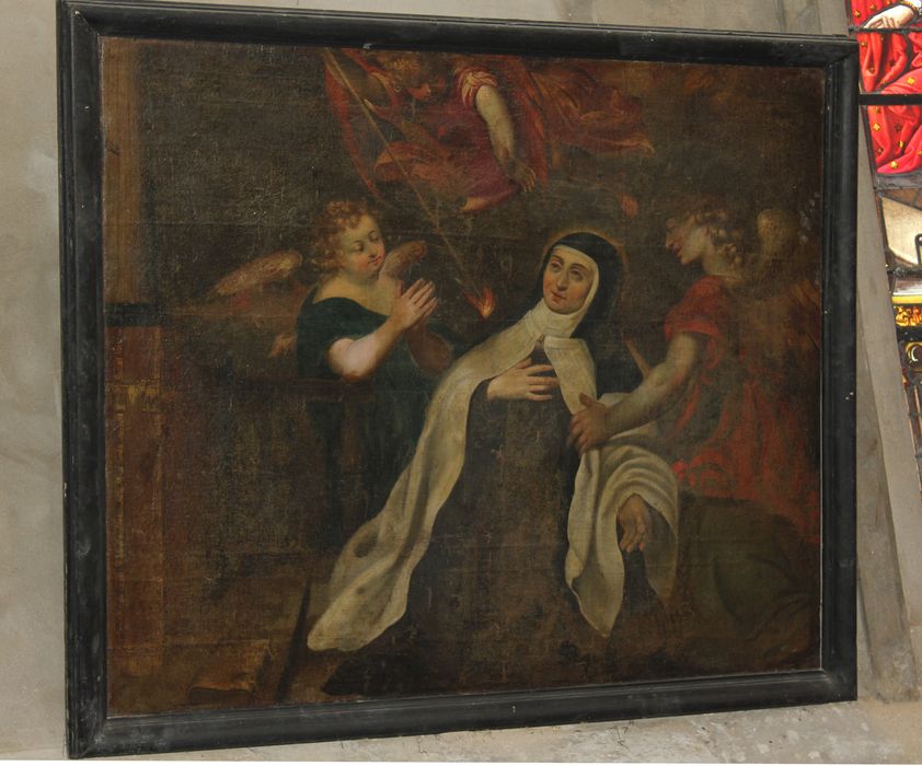 Tableau : Transverbération de sainte Thérèse d’Avila