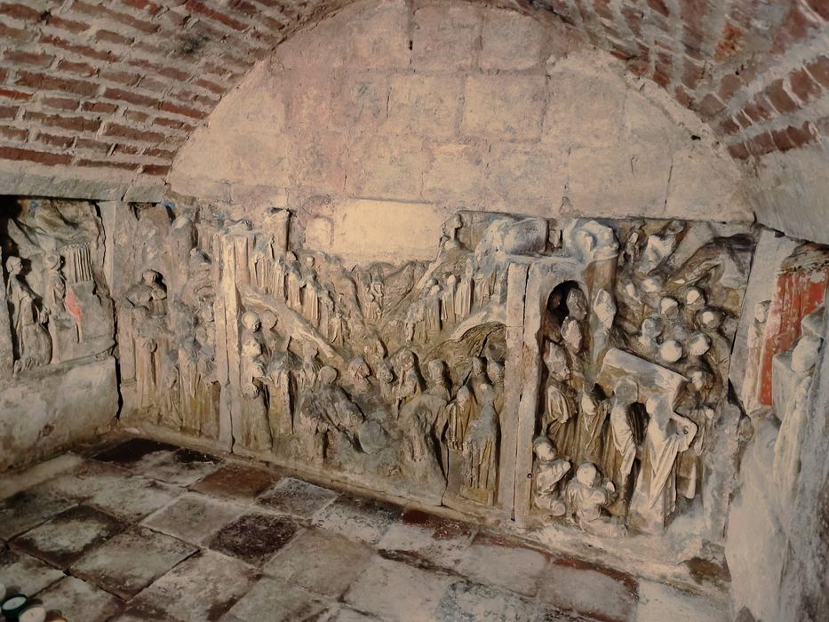 Bas-reliefs : Histoire de l'invocation de saint Firmin