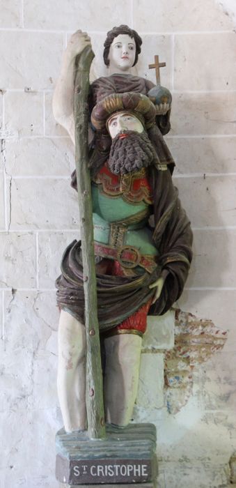 Statue : Saint Christophe