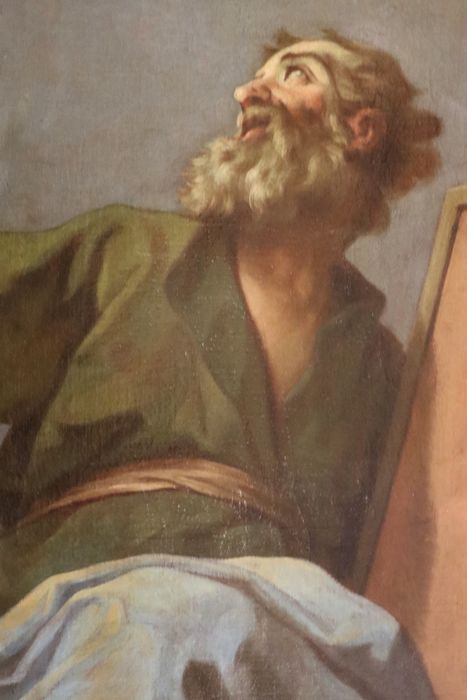 tableau : Vision du prophète Isaïe, vue partielle