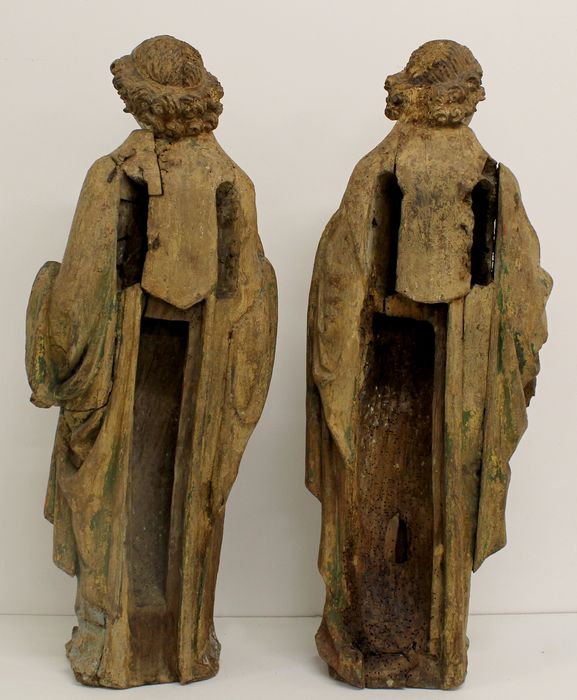 statues : Anges céroféraires (revers)