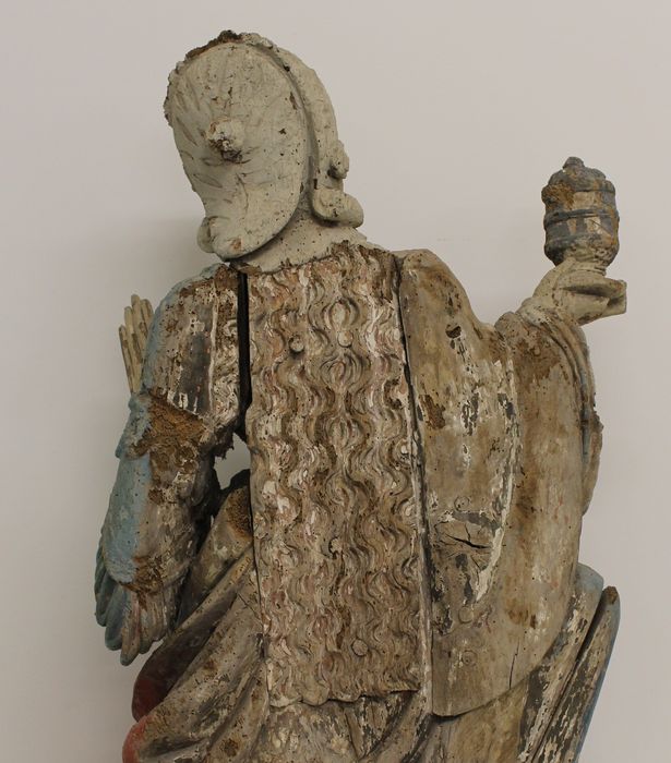 statue : Sainte Marie-Madeleine (revers)