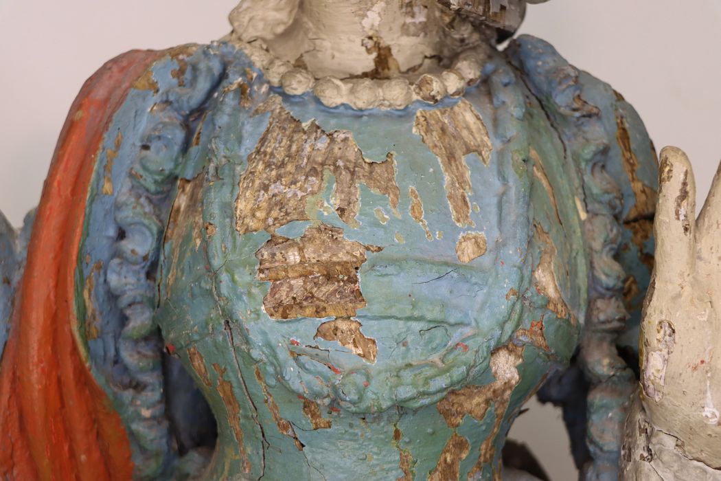 statue : Sainte Marie-Madeleine, détail