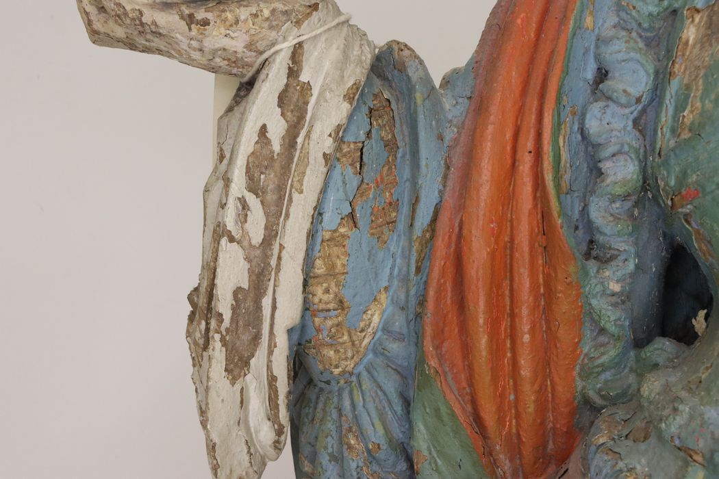 statue : Sainte Marie-Madeleine, détail