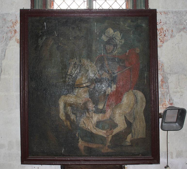 Tableau : Charité de saint Martin