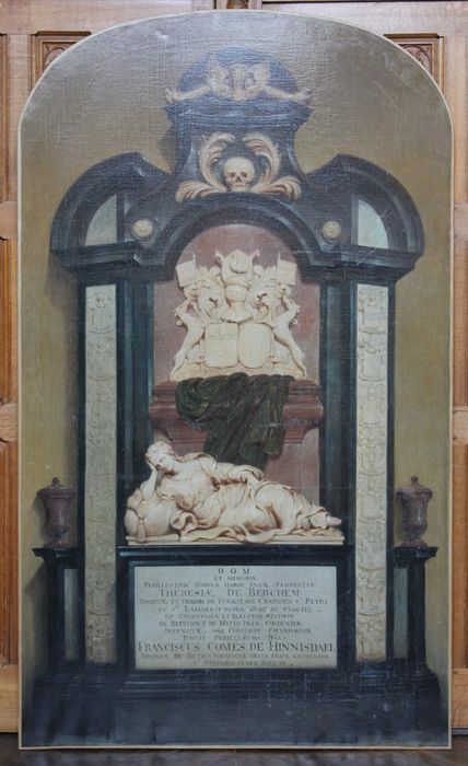 tableau : Mausolée de Marie Anne Florence de Berchem