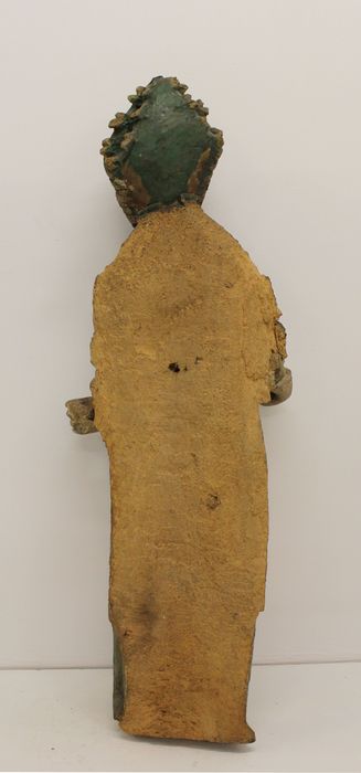 statue : Saint évêque (revers)