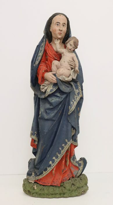 Statue : Vierge à l'Enfant dite de l'Apocalypse
