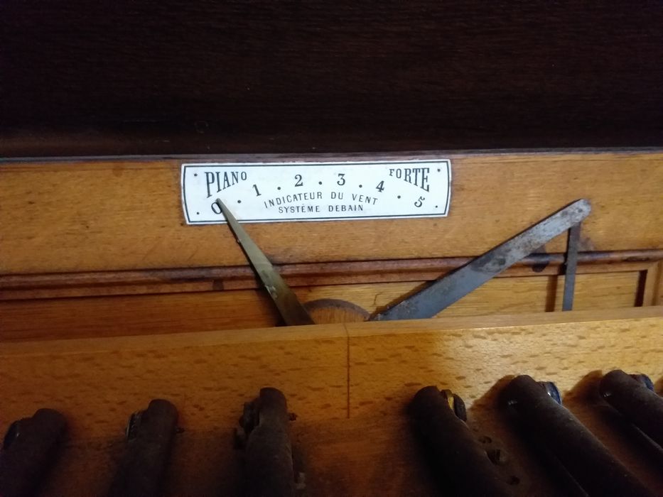 harmonium, détail