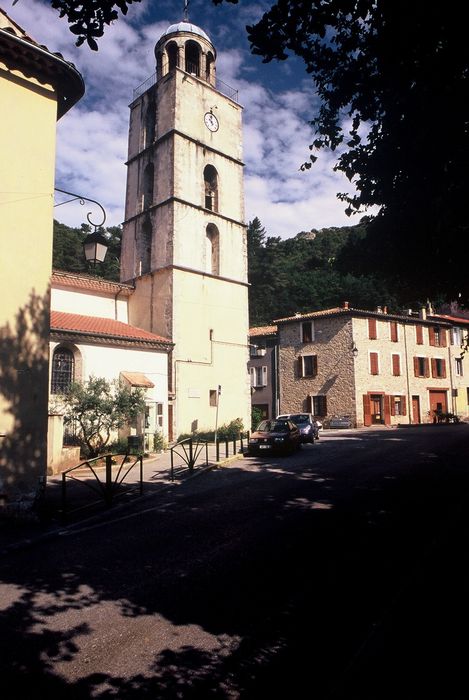 clocher, élévations sud et est