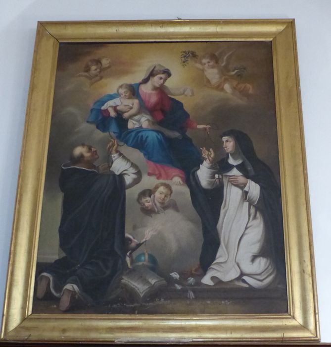 tableau : Donation du Rosaire (la)