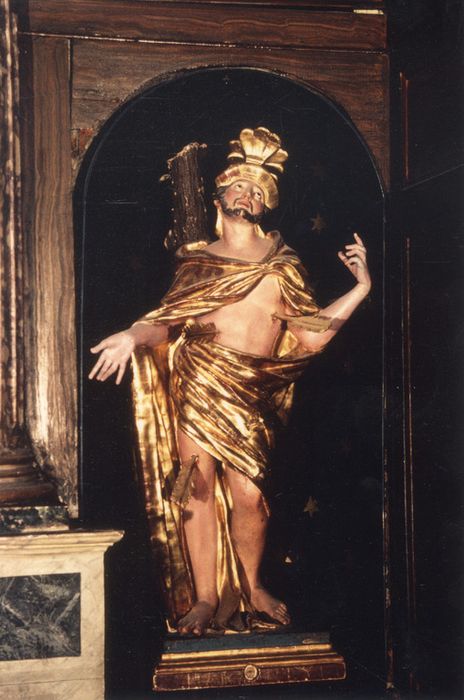 statue : Saint Sébastien