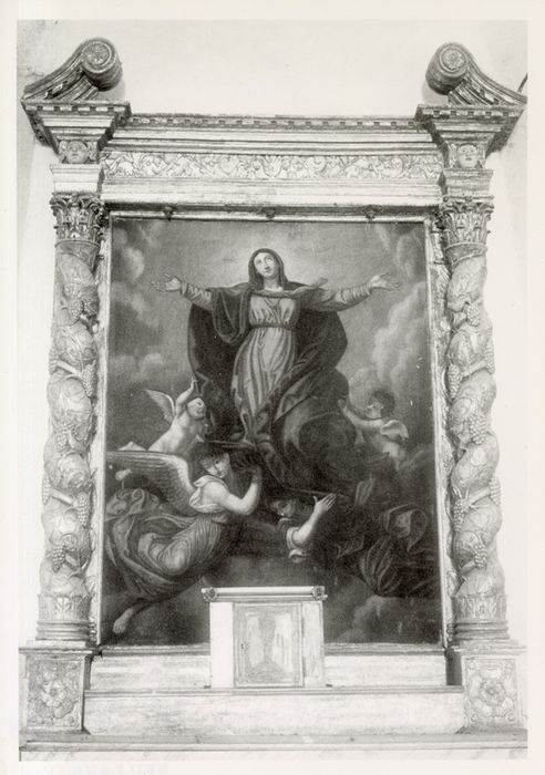 retable de l'autel de la Vierge, tableau : Assomption de la Vierge (l’)