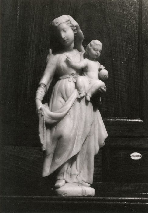 statue (statuette) : Vierge à l’Enfant