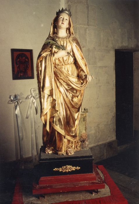 statue : Sainte Barbe (n°1)