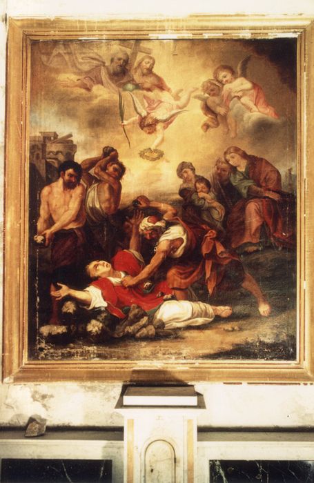 tableau : Martyre de Saint Étienne