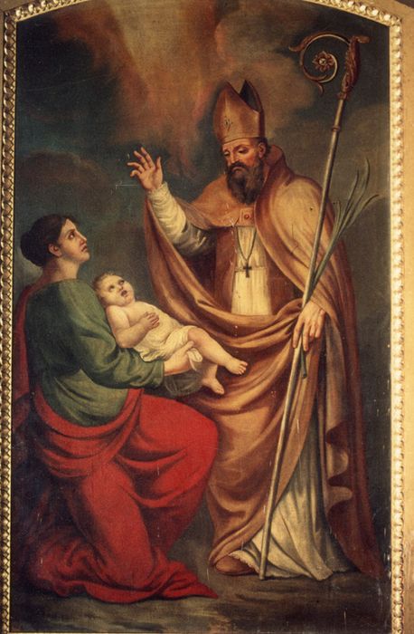 tableau : Évêque guérissant un enfant