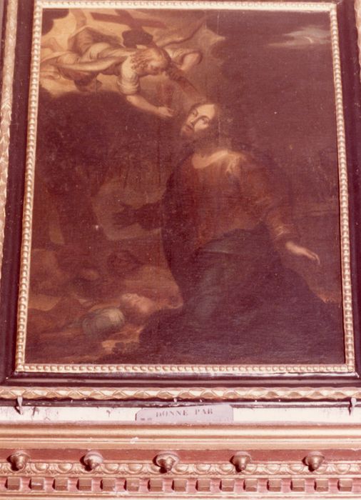 tableau : Christ en prières au Jardin des oliviers