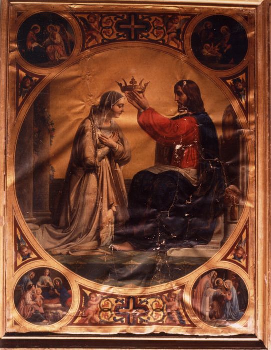 tableau : Couronnement de la Vierge