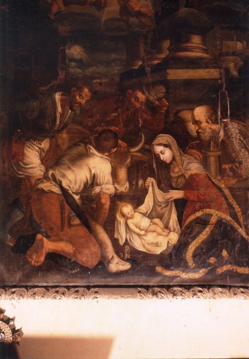 tableau : Adoration des bergers