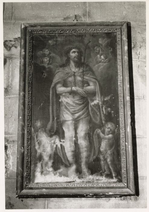tableau : Christ en manteau rouge (Ecce Homo)