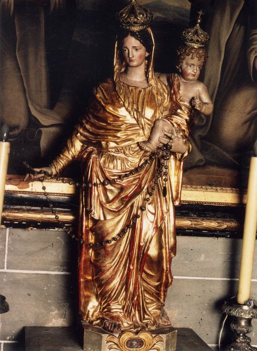 statue : Vierge à l'Enfant