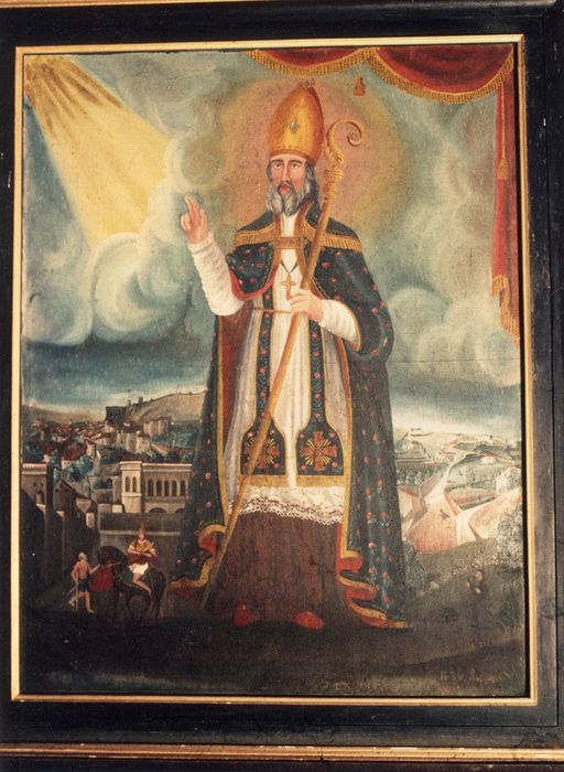tableau : Saint Martin en évêque