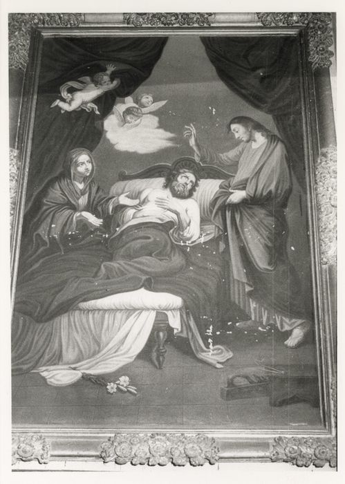 tableau : Mort de Saint Joseph