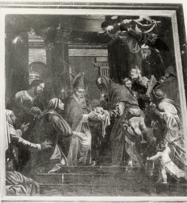 tableau : Présentation de Jésus au Temple