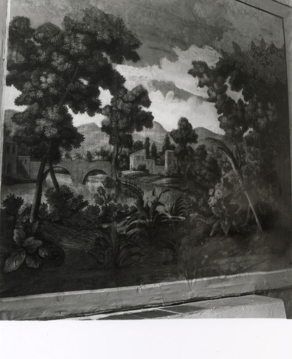 tableau (panneau peint) : Paysage