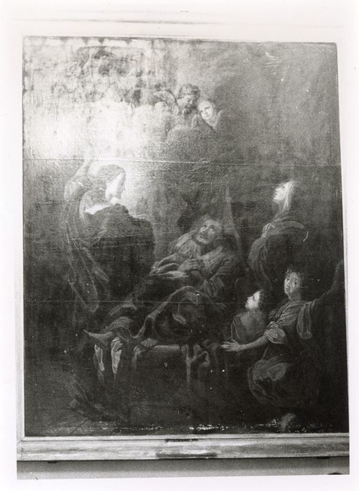tableau : Mort de Saint Joseph