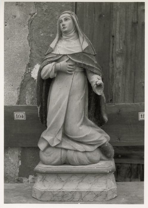 statue : Sainte Roseline