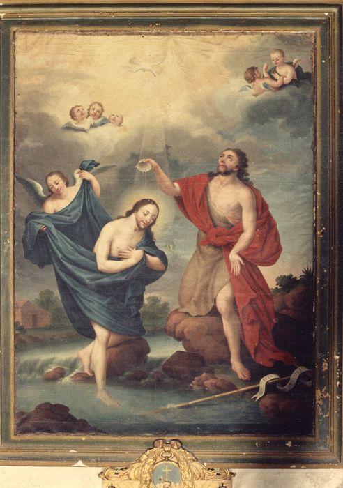 tableau : Le Baptême du Christ